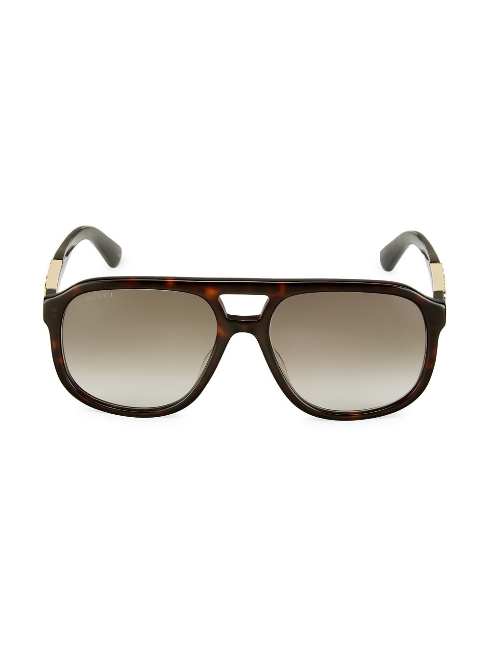 

Солнцезащитные очки-пилоты Gucci Sign 58MM Gucci