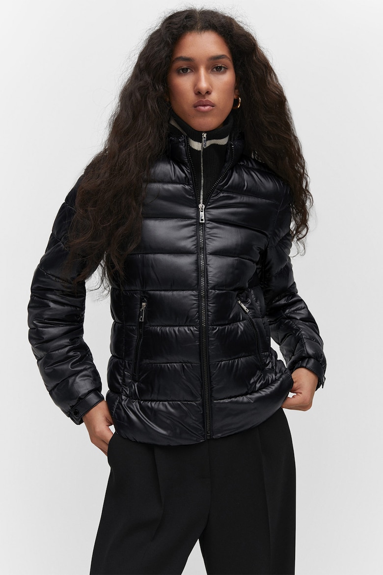 Зимняя стеганая куртка Blandi Mango, черный