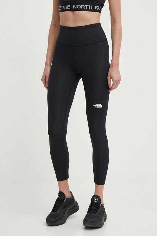 

Гибкие спортивные леггинсы The North Face, черный