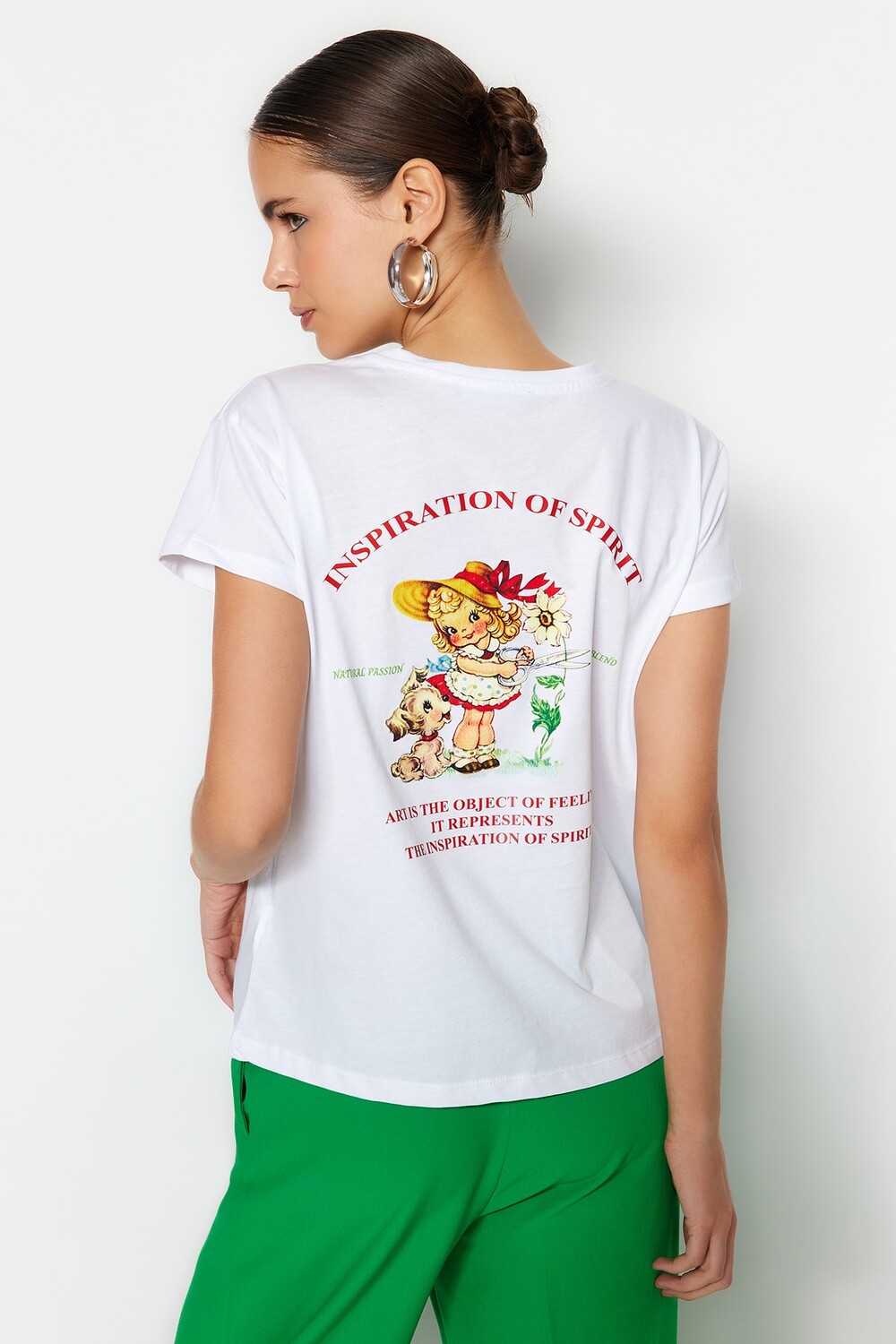 

Футболка TRENDYOLMİLLA, белый