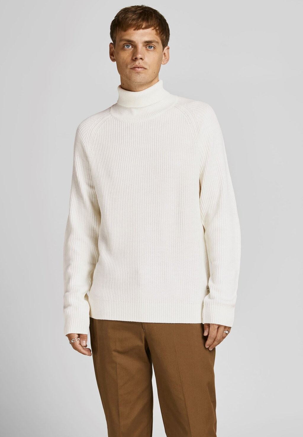 

Свитер JJPANNEL ROLL NECK Jack & Jones, Cloud Dancer