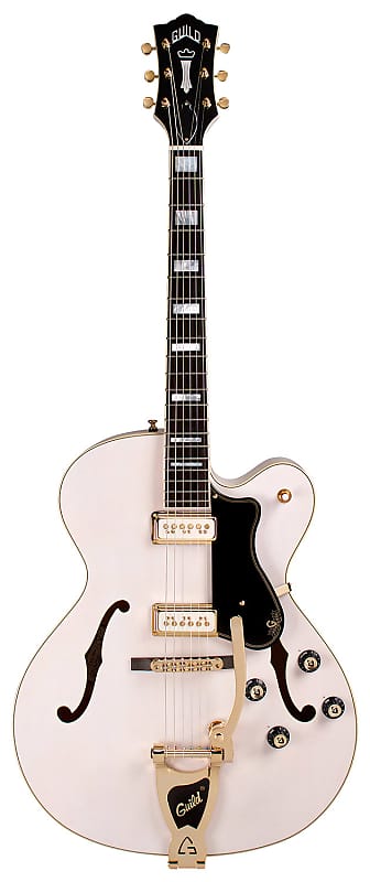 Электрогитара Guild X-175 Manhattan Special - GLR - Guild Limited Edition - Faded White - 2022