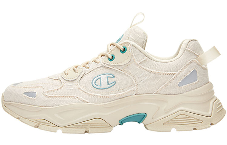

Кроссовки Champion Chunky Sneakers Men Low-top Beige/light Green, светло-зеленый