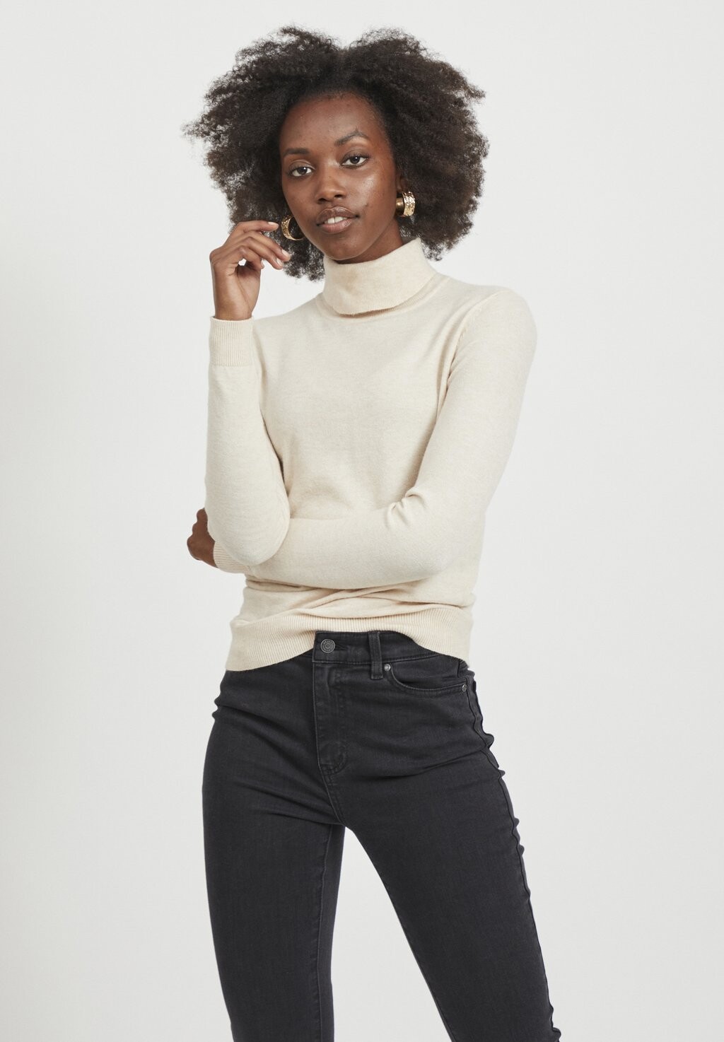 

Свитшот Object HESS L/S ROLLNECK NOOS, цвет sandshell