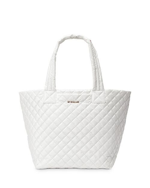

Средняя сумка-тоут Metro Deluxe MZ WALLACE, цвет Pearl Metallic/Light Gold