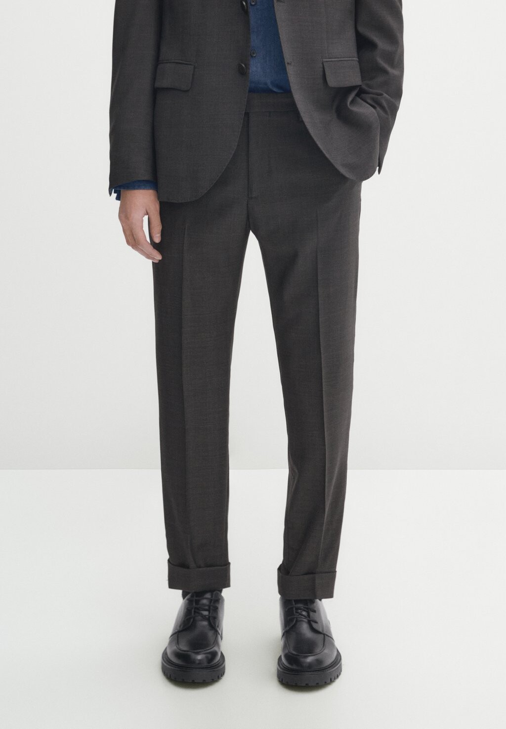 

Брюки Massimo Dutti, серый