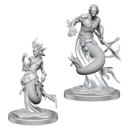 

Фигурки D&D Nolzur’S Marvelous Unpainted Miniatures (W20): Merfolk Wizards of the Coast