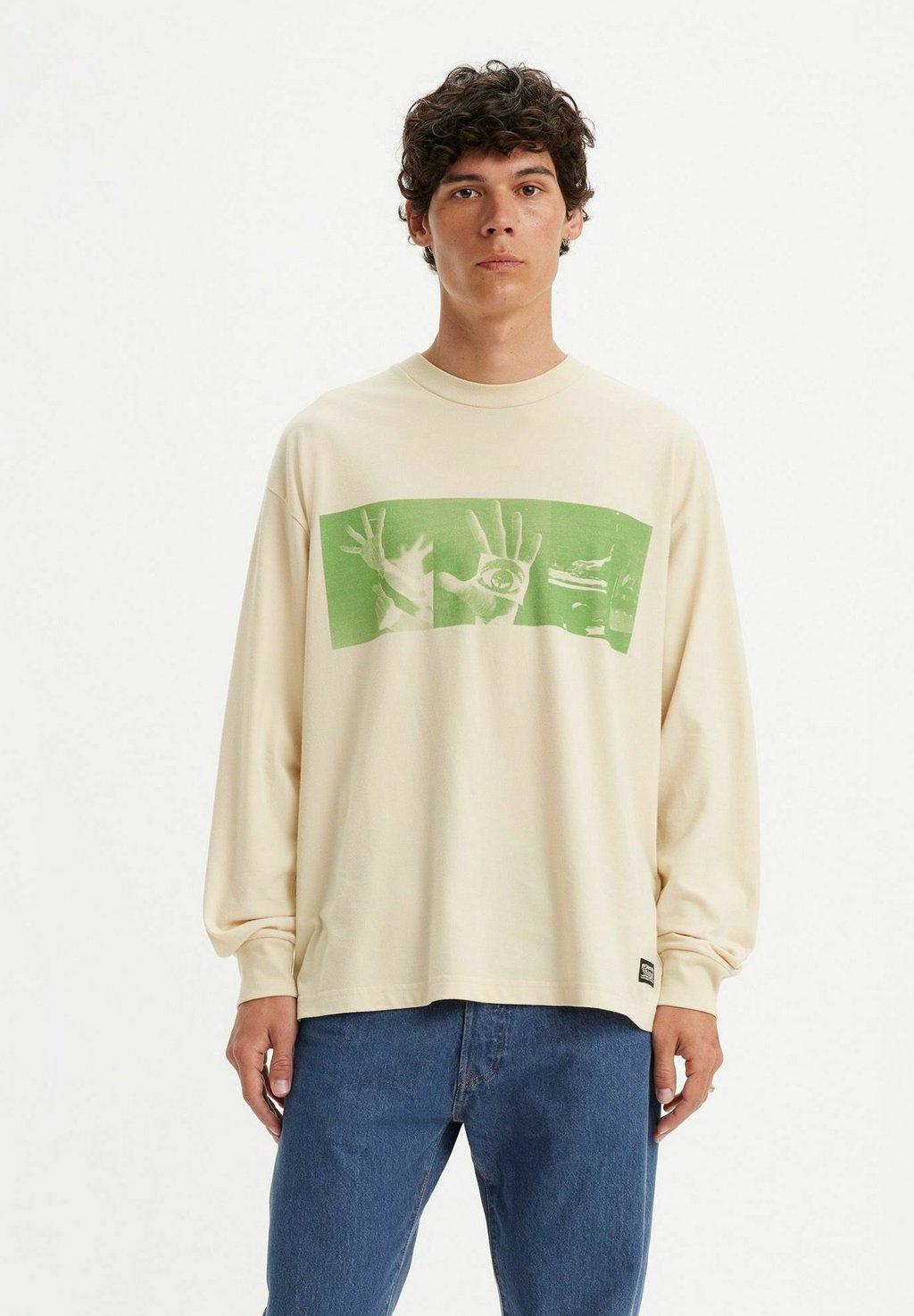 Футболка с длинным рукавом Skate Graphic Box Ls Levi's, цвет bask art abstract