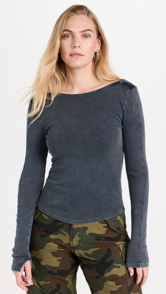 

Футболка Free People Unapologetic, черный