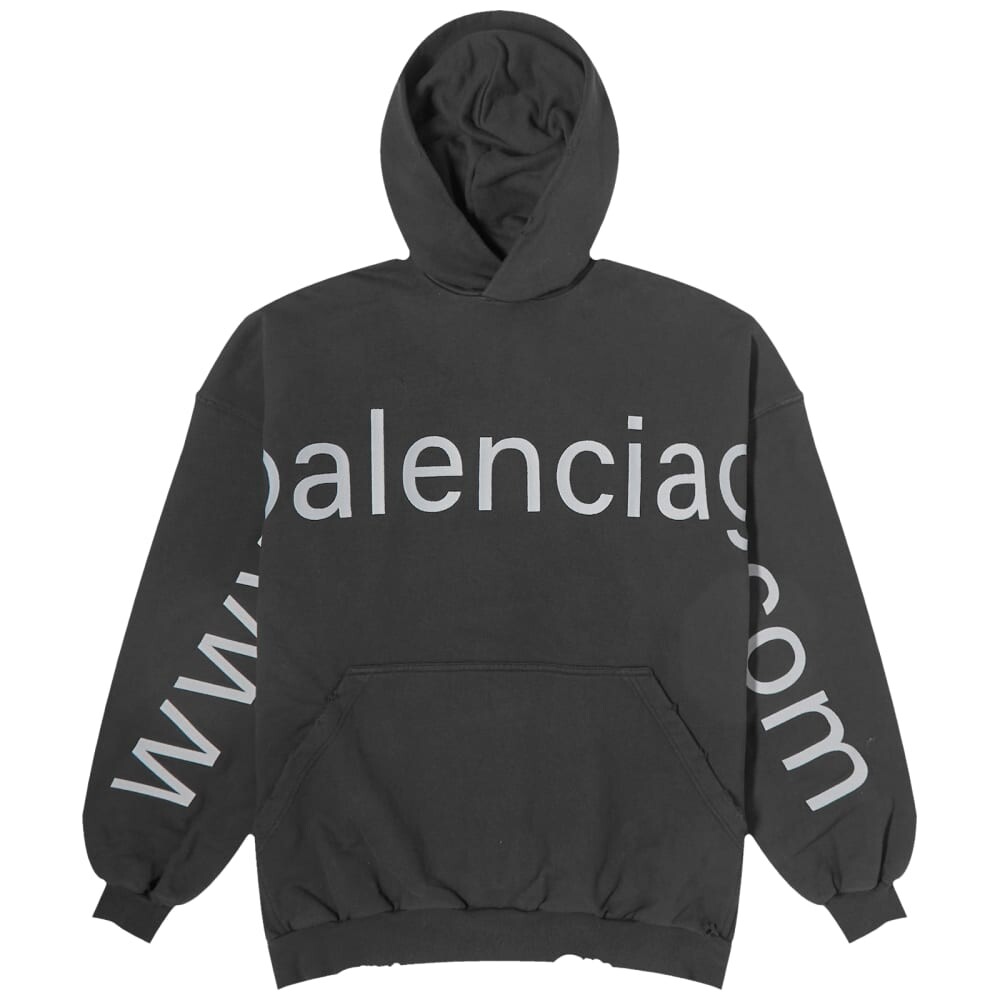 

Balenciaga худи Dot Com Popover, черный