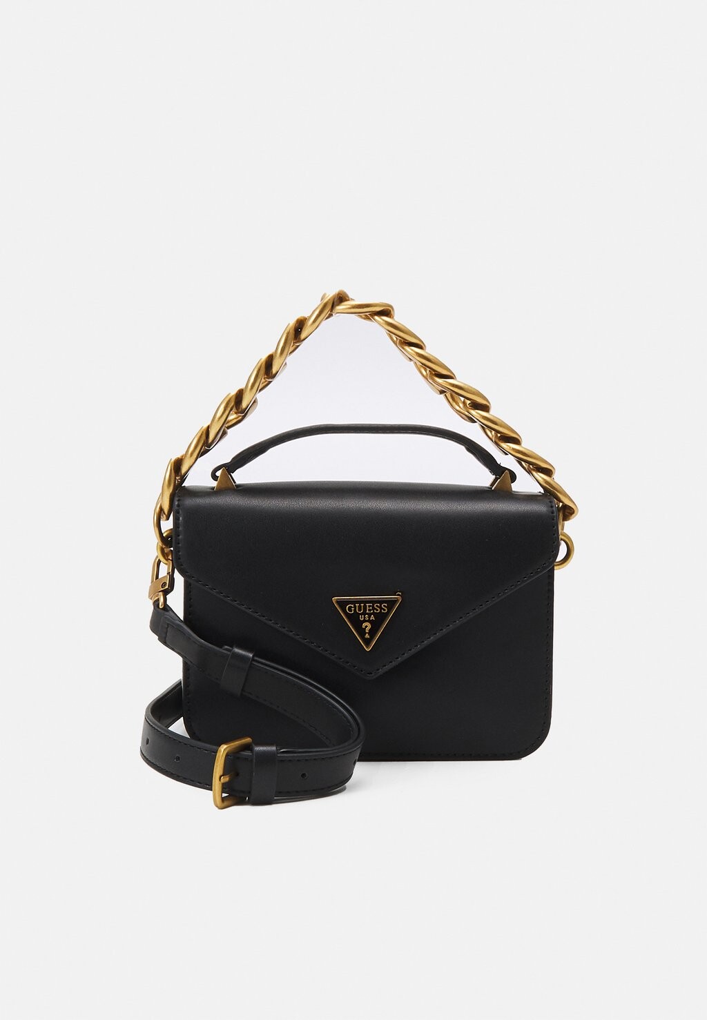 

Сумка через плечо RETOUR MINI TOP HANDLE FLAP Guess, черный