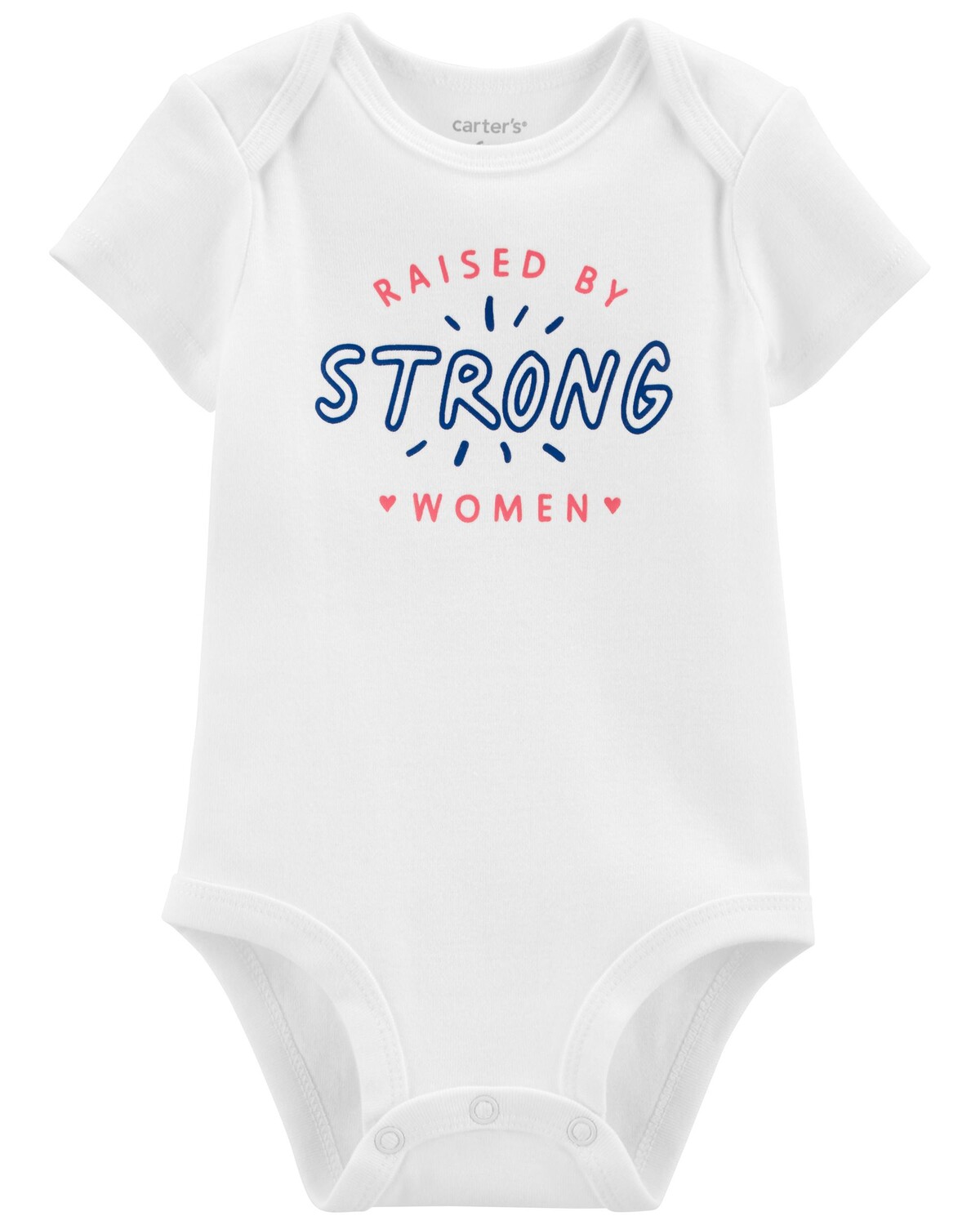 

Женское боди с короткими рукавами Baby Strong Carter's, мультиколор