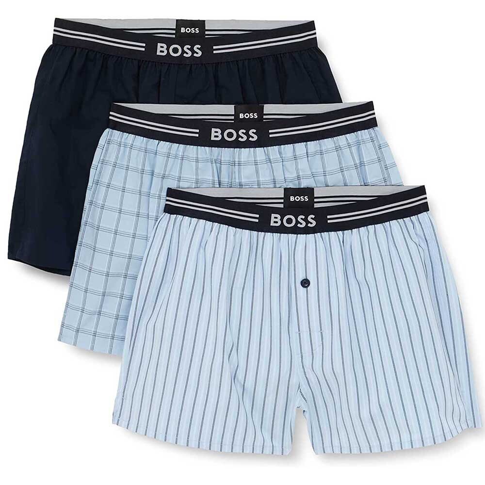 

Боксеры BOSS Woven 10245450 3 шт, синий
