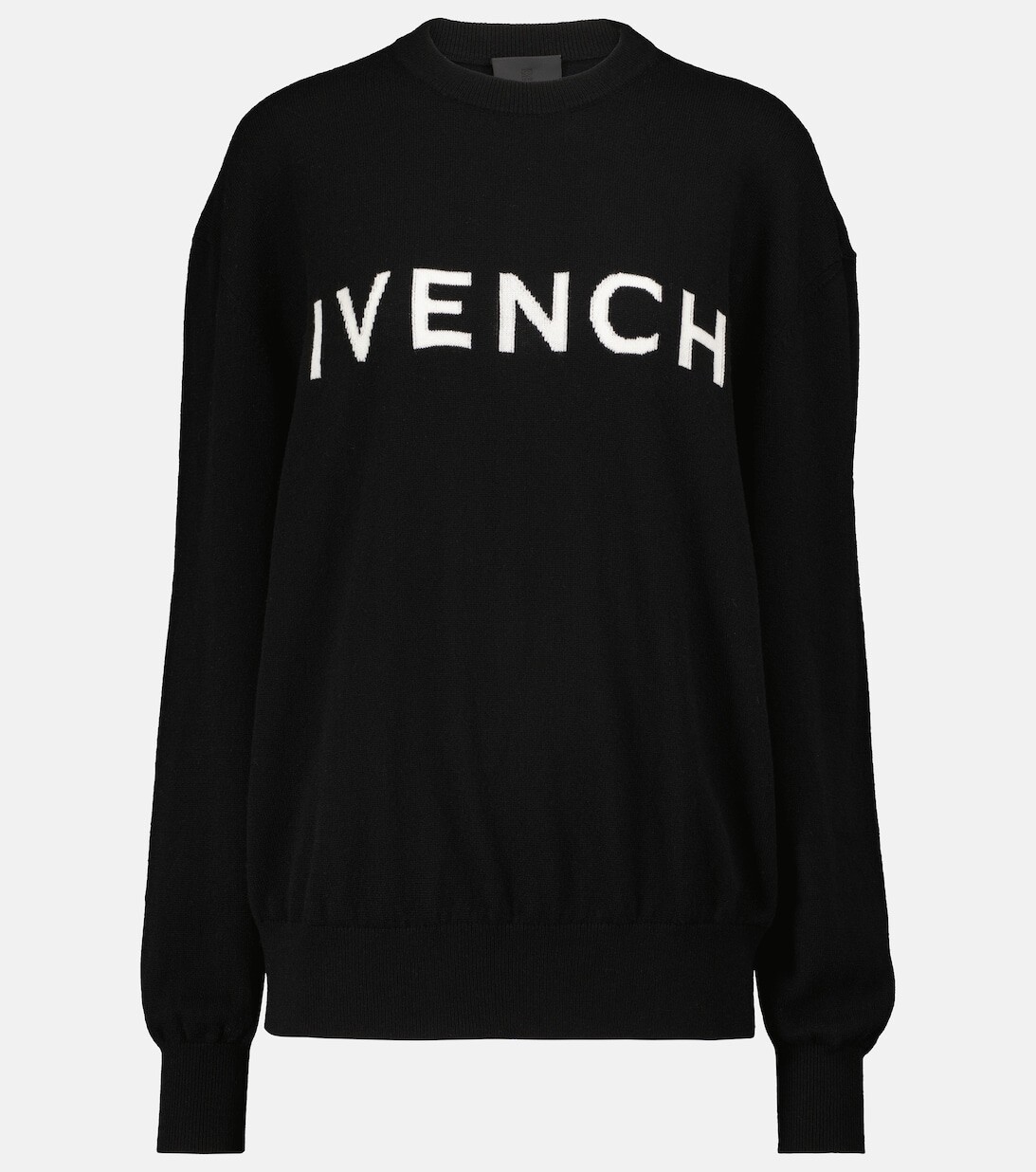 

Кашемировый свитер с логотипом GIVENCHY, черный