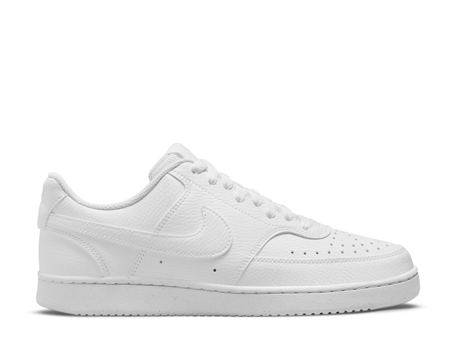 Кроссовки Nike Court Vision Low Next Nature на шнуровке, белый кроссовки nike court vision low sail pro green белый