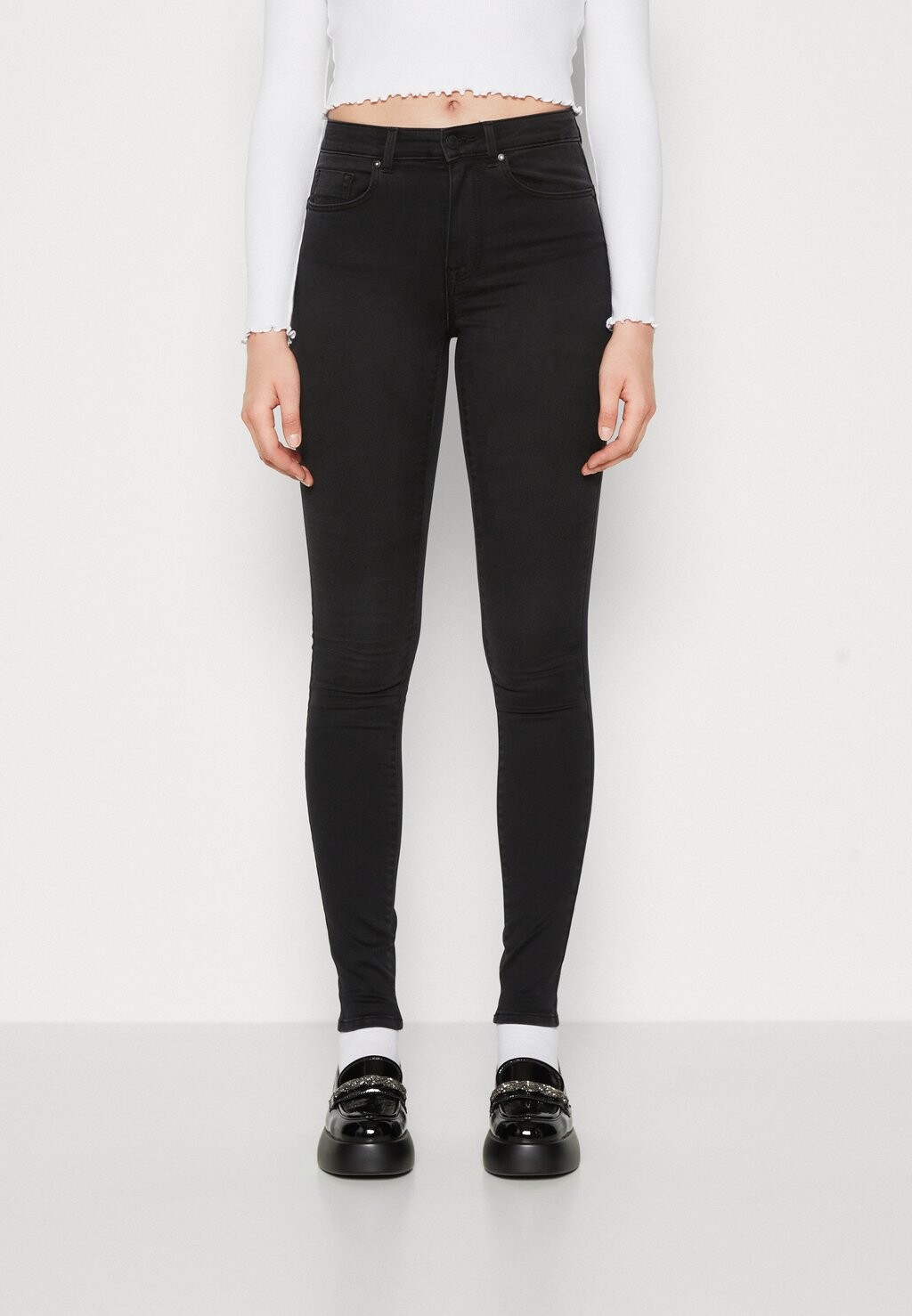 

Джинсы Skinny Fit Power Royal Push ONLY, цвет black denim