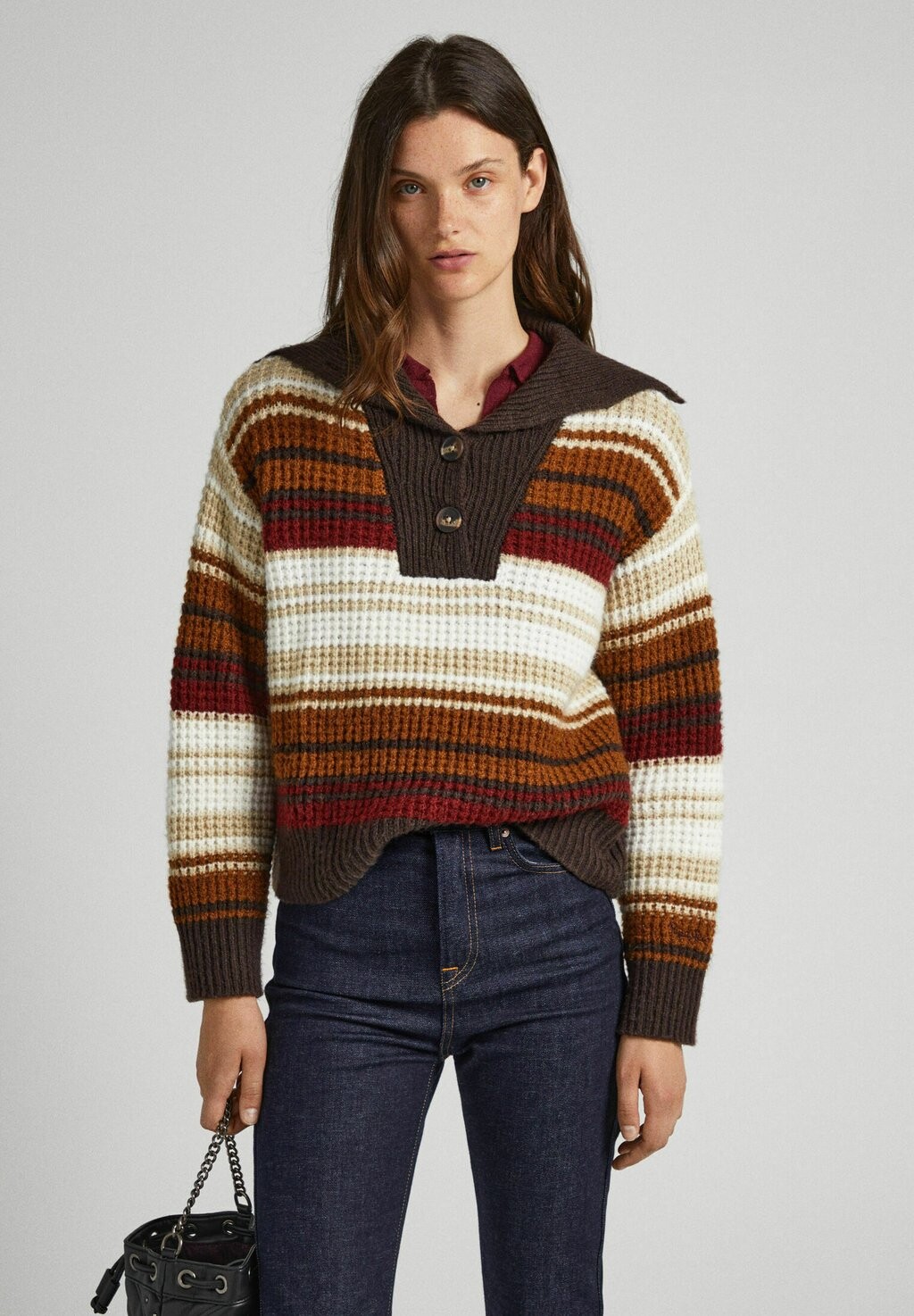 

Свитшот Pepe Jeans ДАША, цвет tobacco brown