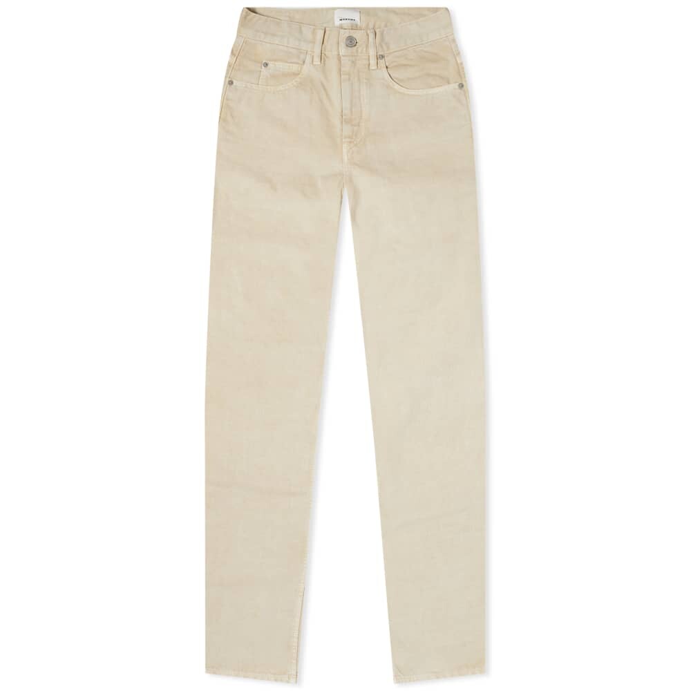 

Джинсы Isabel Marant Jack Denim, экрю