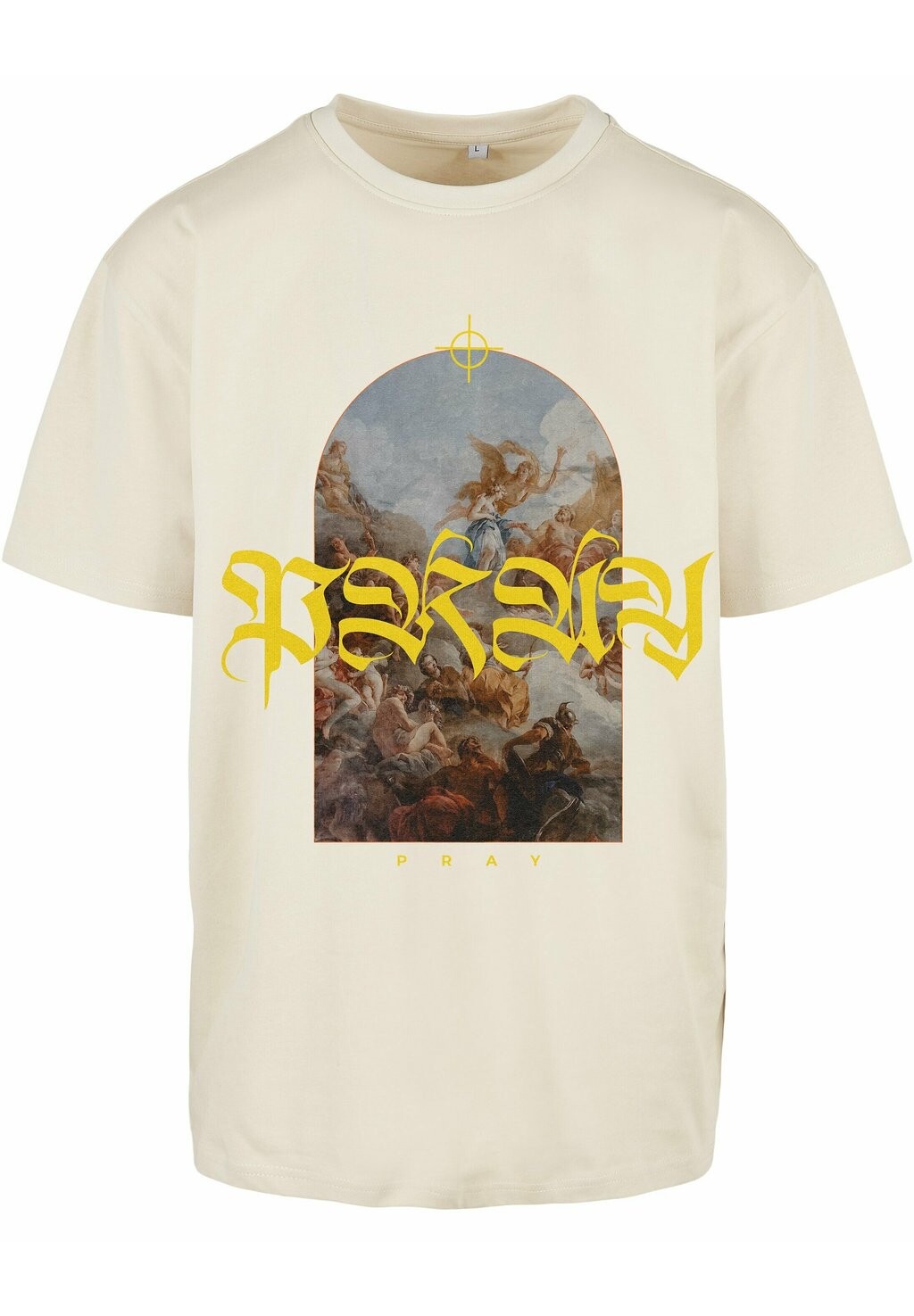 

Футболка с принтом Upscale by Mister Tee, песочный, Бежевый
