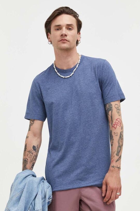 

Футболка Abercrombie & Fitch, синий