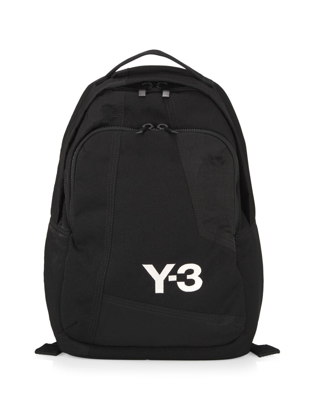 

Рюкзак на молнии с логотипом Y-3, черный