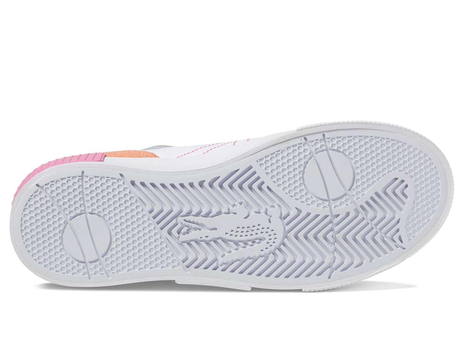 

Кроссовки Lacoste L004 Platform 123 1, белый/красный