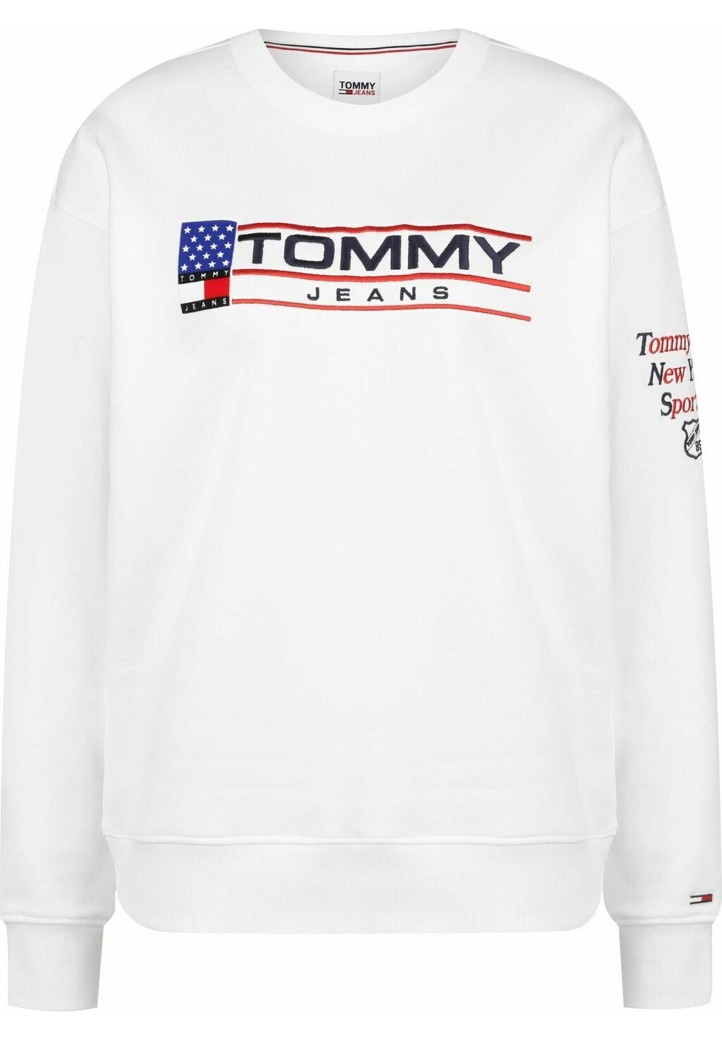 

Толстовка с капюшоном Tommy Jeans, белый