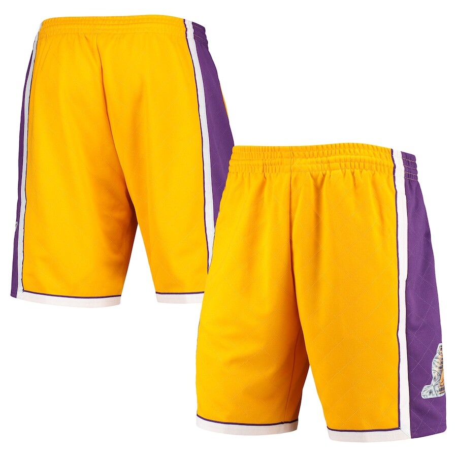 

Шорты Mitchell & Ness Los Angeles Lakers, золотой