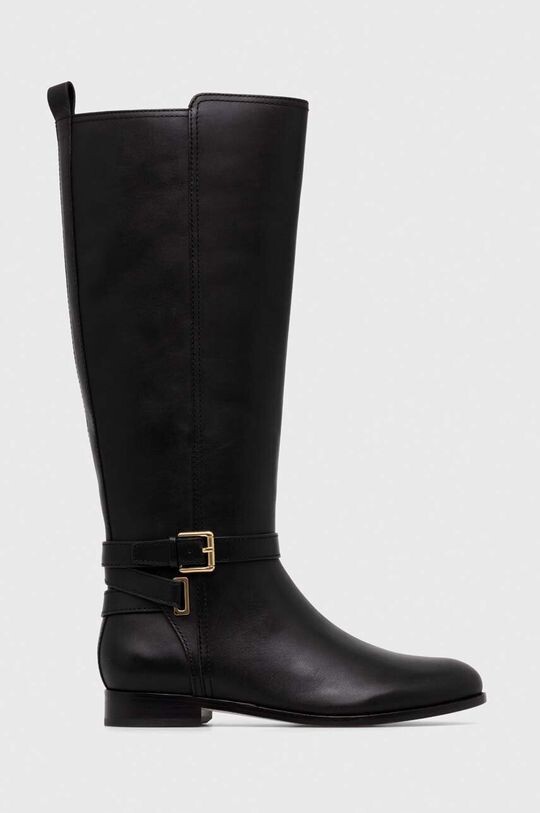 

Кожаные ботинки Blayke Lauren Ralph Lauren, черный