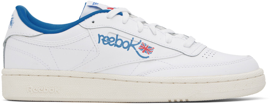 

Бело-синие кроссовки Club C 85 Reebok Classics
