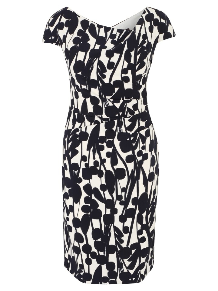 

Короткое платье Vera Mont Cocktail kurzarm, цвет cream/dark blue