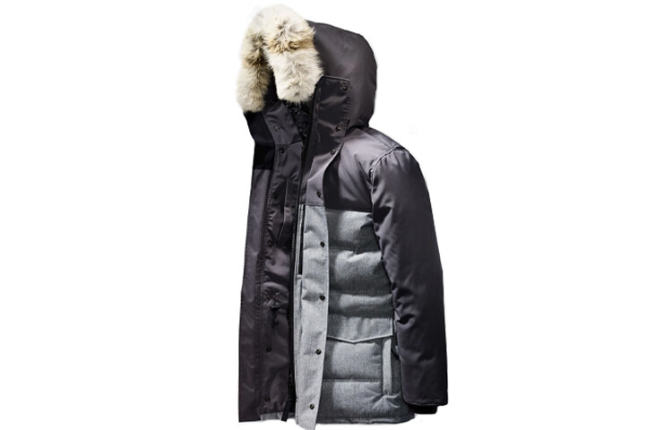 

Мужской пуховик Canada Goose, серый