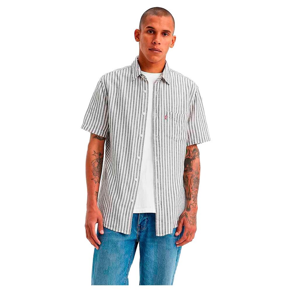 

Рубашка с коротким рукавом Levi's Sunset 1 Pocket Standard, серый