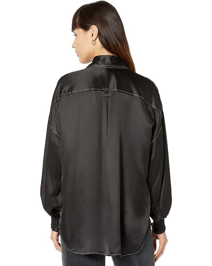 

Рубашка AllSaints Charli Shirt, черный
