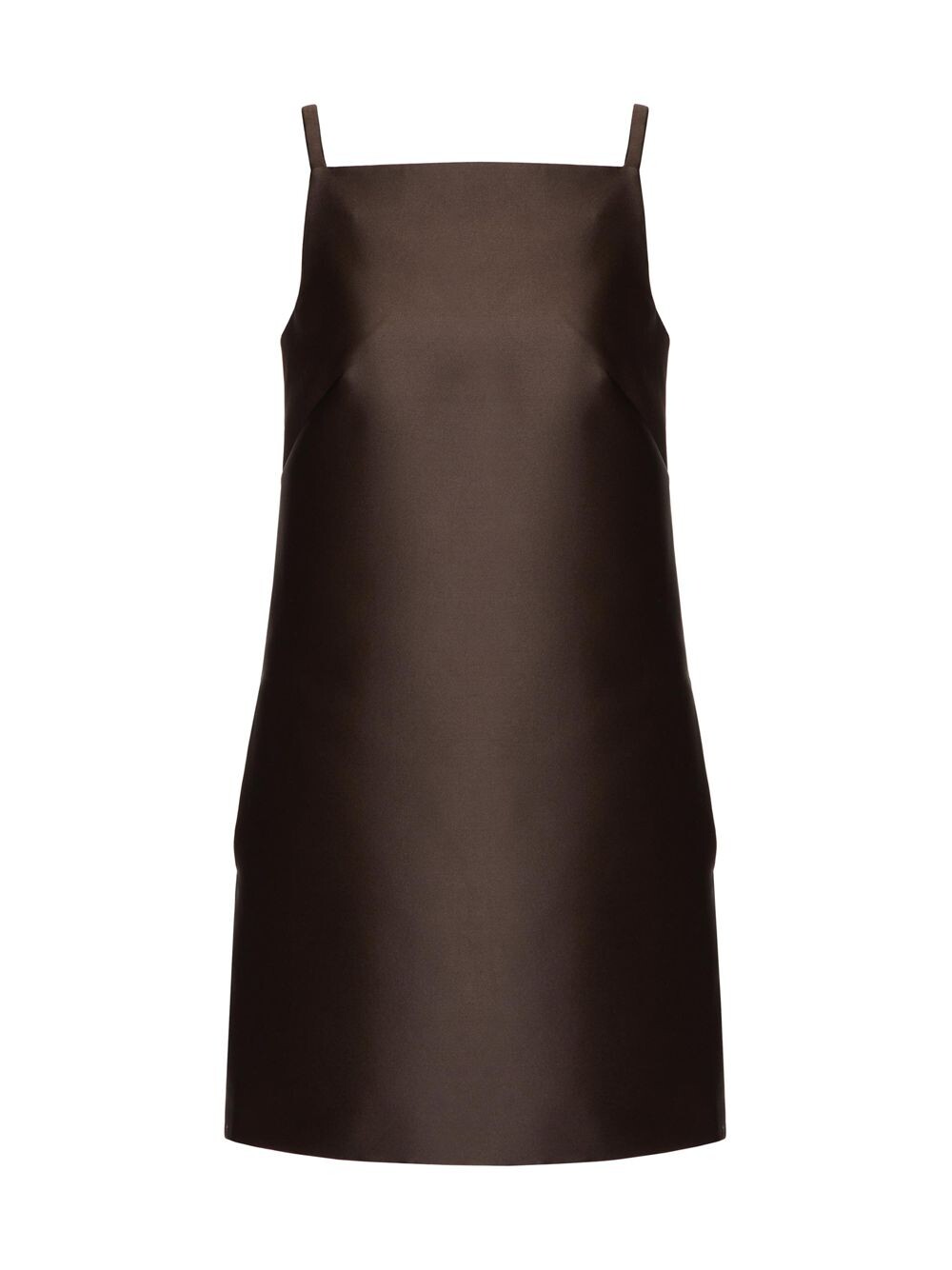 

Короткое платье цвета техно Duchesse Valentino