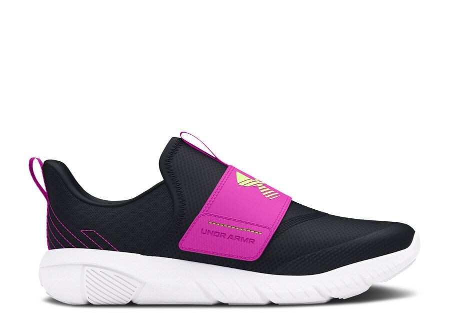 

Кроссовки Under Armour Flash GS, цвет Black Vivid Magenta