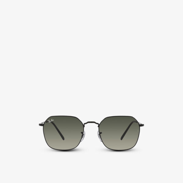 

RB3694 Солнцезащитные очки Jim в металлической шестиугольной оправе Ray-Ban, черный