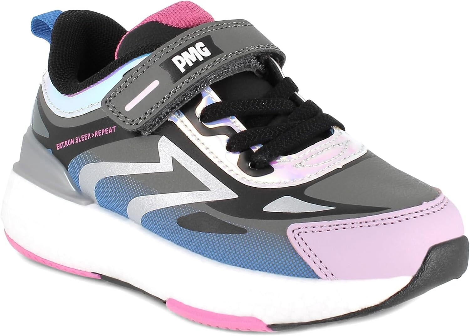 Кроссовки 49626 Primigi, цвет Lilac/Grey/Blue/Fuchsia