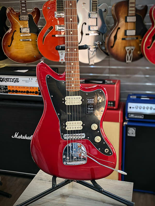 

Электрогитара Fender Player Jazzmaster HH with Pau Ferro Fretboard- Candy Apple Red