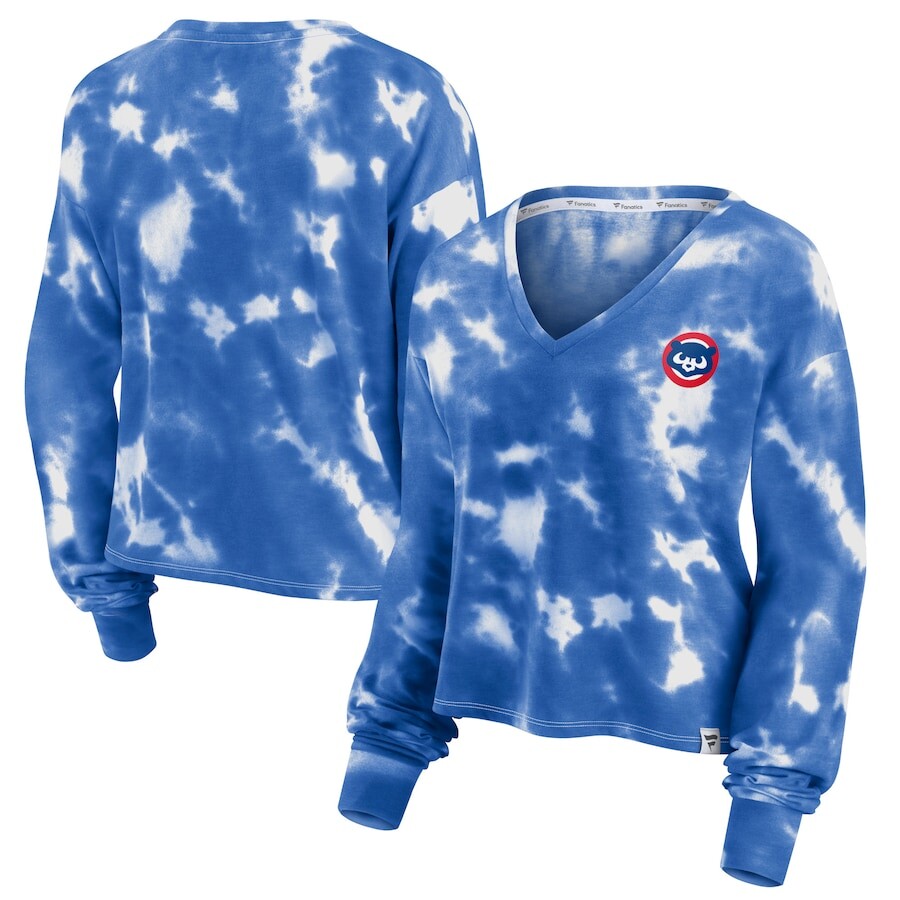 

Футболка с длинным рукавом Fanatics Branded Chicago Cubs, белый