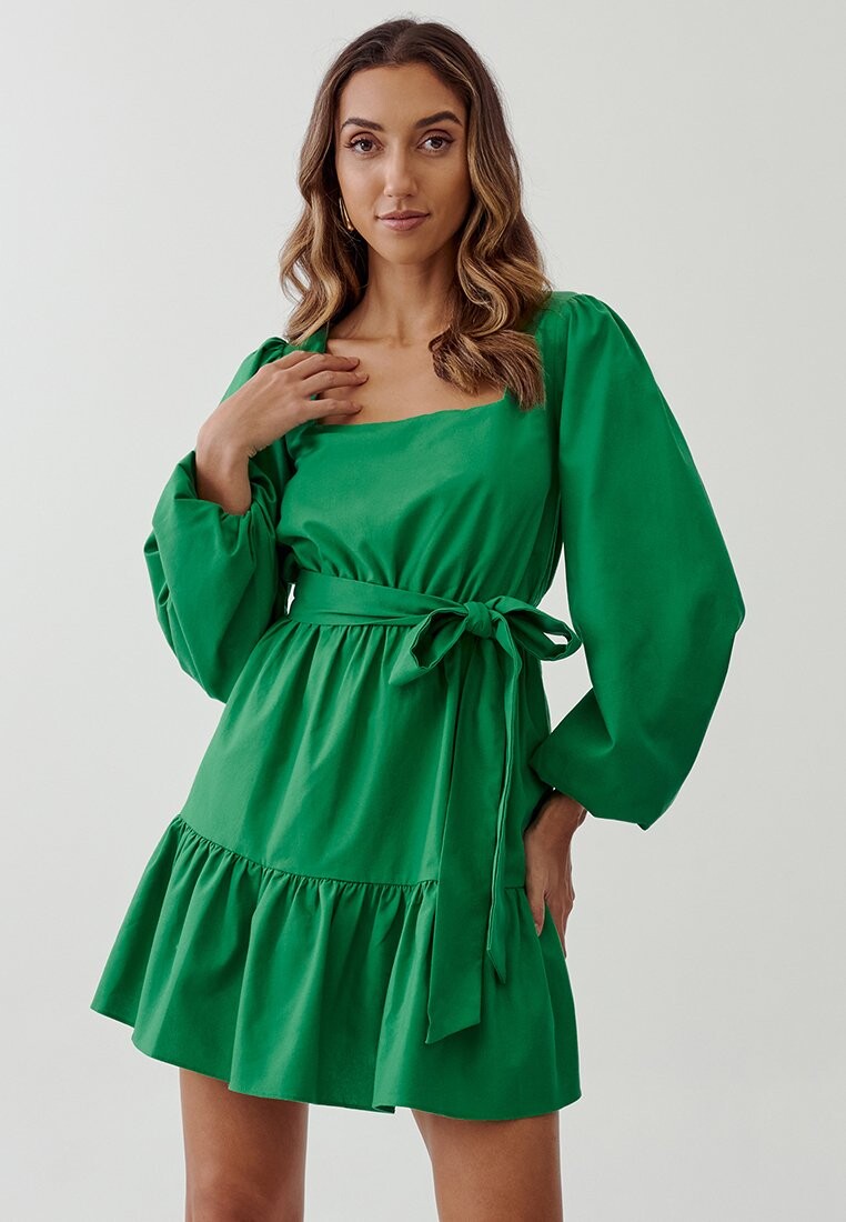 

Платье повседневное AMAIA MINI TUSSAH, цвет green