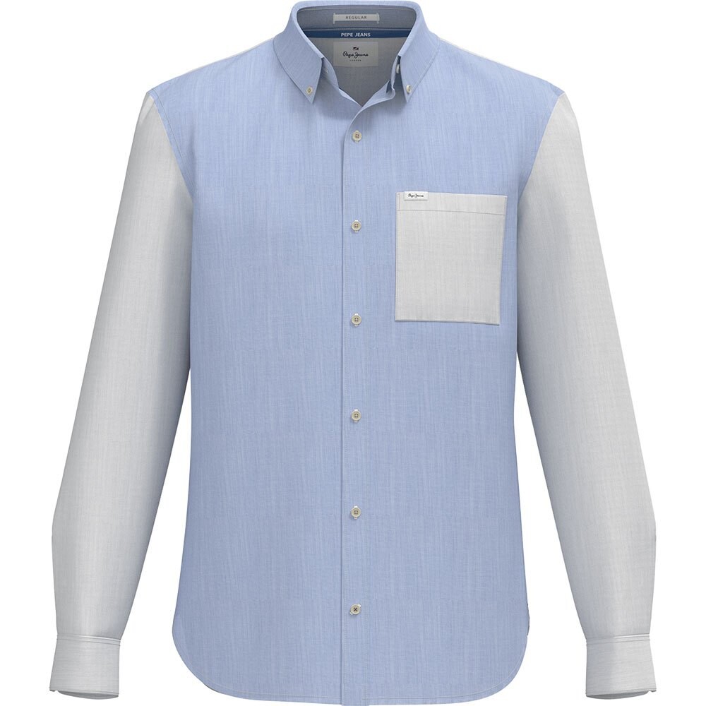

Рубашка с длинным рукавом Pepe Jeans Fenel, синий