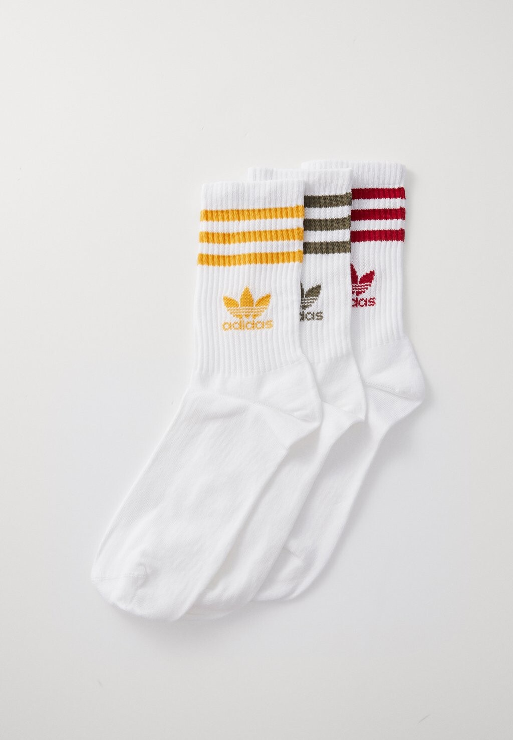 

Носки CREW UNISEX 3 PACK adidas Originals, белый
