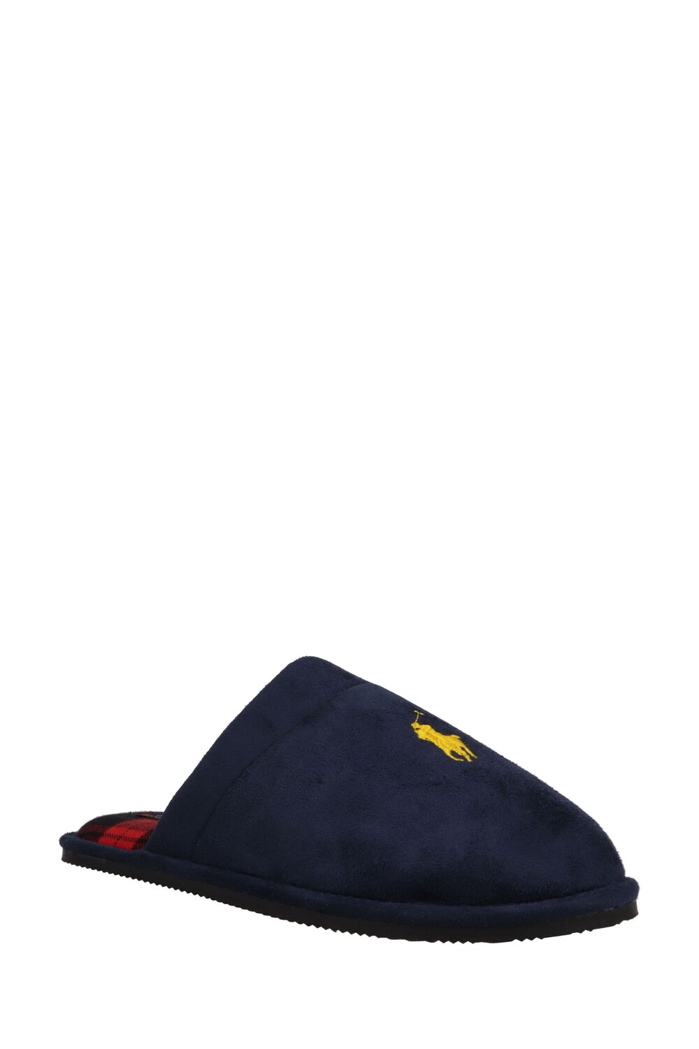 

Мужские тапочки Klarence с клетчатым логотипом Polo Ralph Lauren, синий