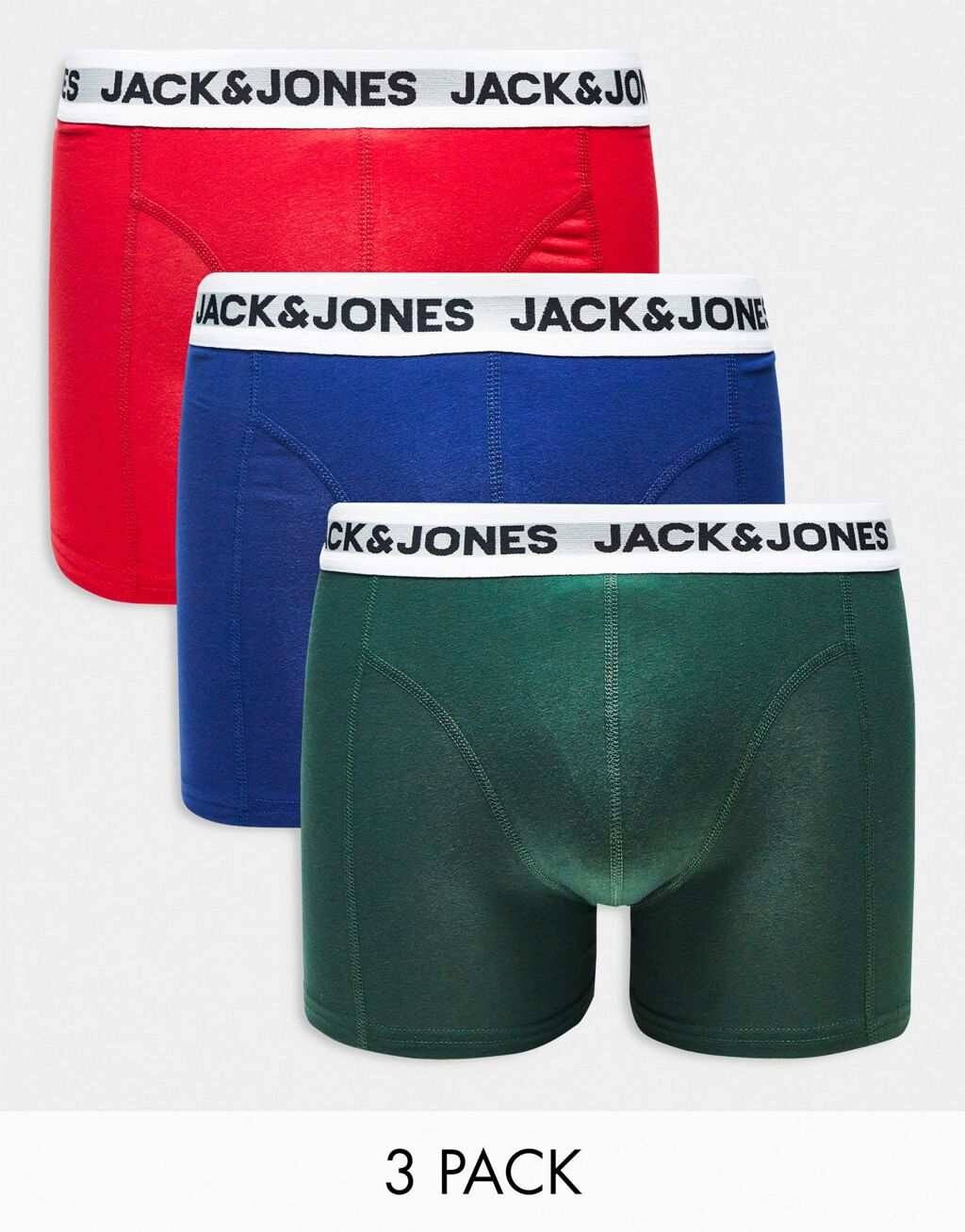 

Набор из трех плавок Jack & Jones с белым логотипом на поясе