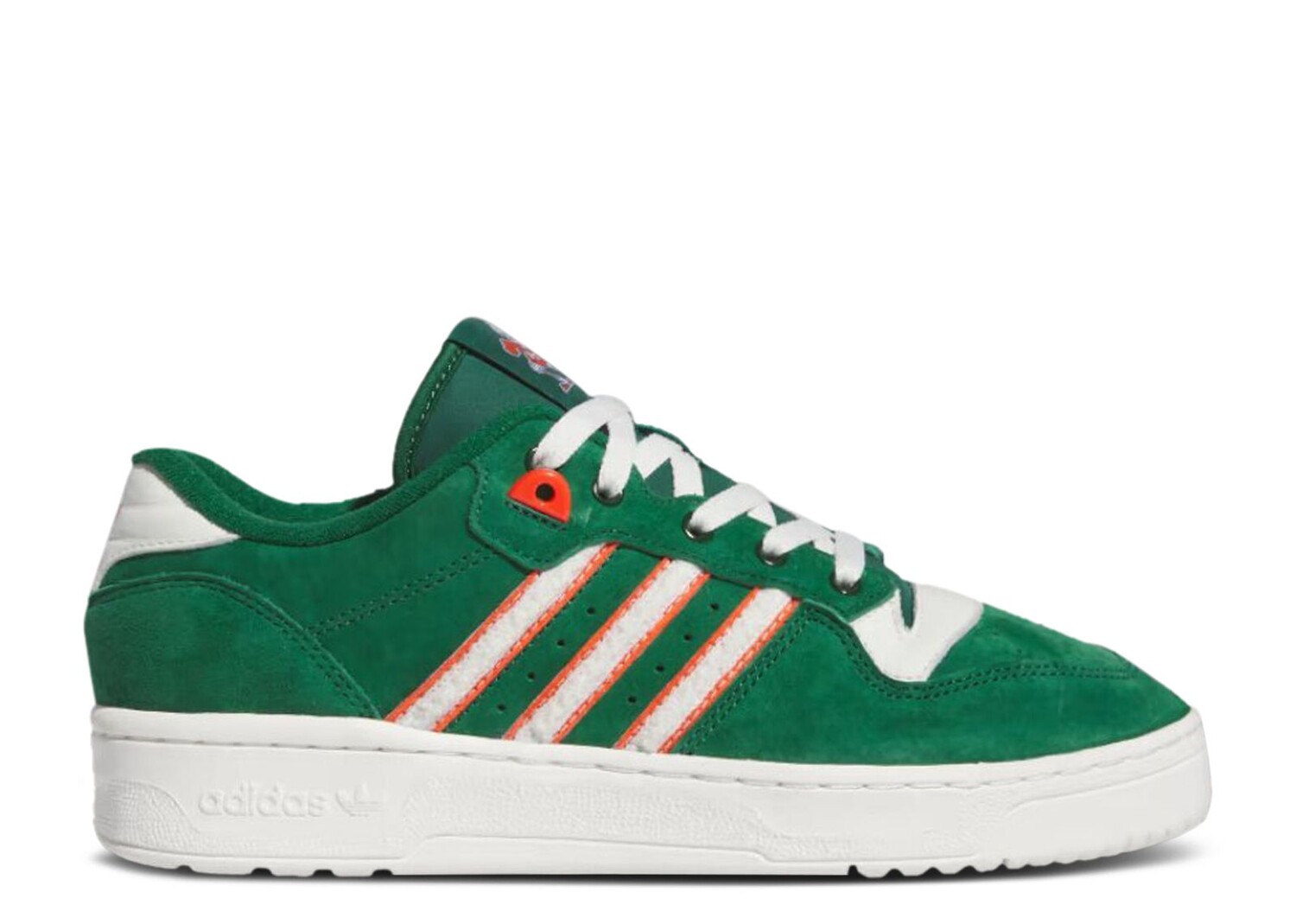 

Кроссовки adidas Rivalry Low 'Collegiate Pack - Miami', зеленый