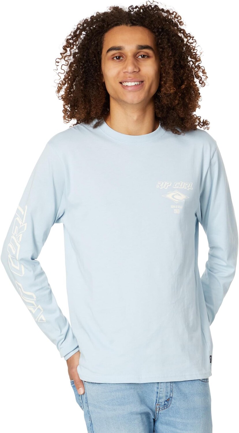 

Футболка с длинным рукавом Fade Out Icon Rip Curl, цвет Yucca