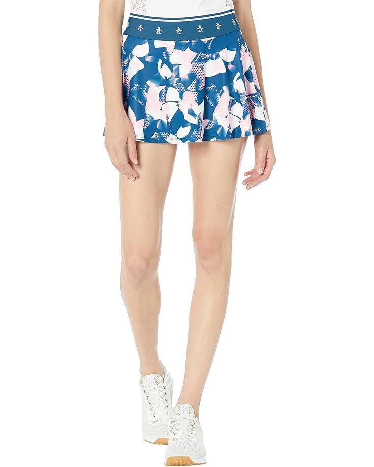 

Юбка Original Penguin Golf Deconstructed Floral Printed, синий