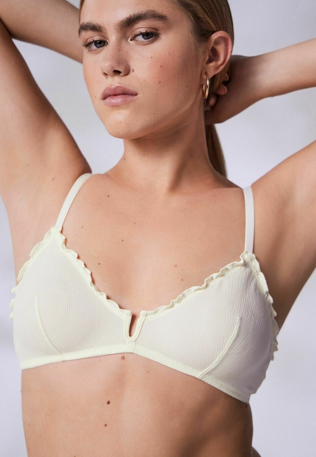 

Бюстгальтер-футболка CRINKLE NON, REGULAR FIT Self., бежевый