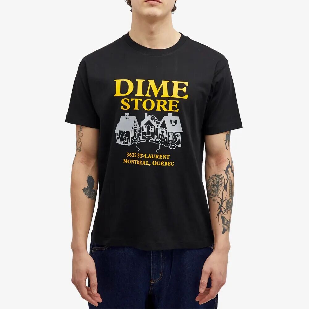 

Dime Футболка Skate Shop, черный